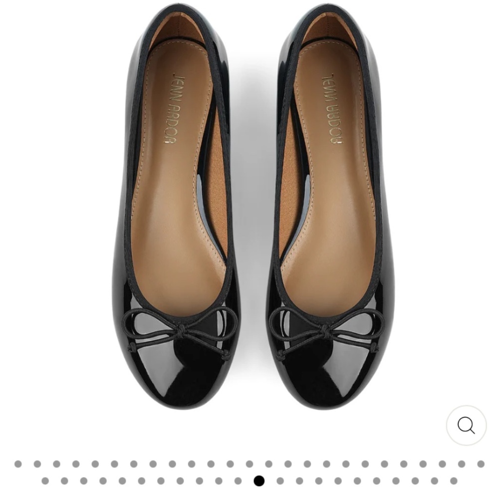 Bow knot slip on ballet heel Jenn Ardor